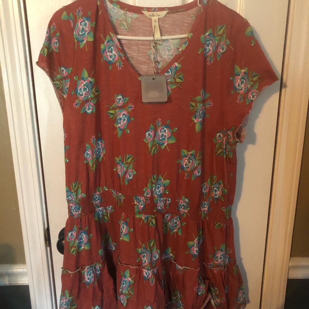 Matilda Jane rust dress